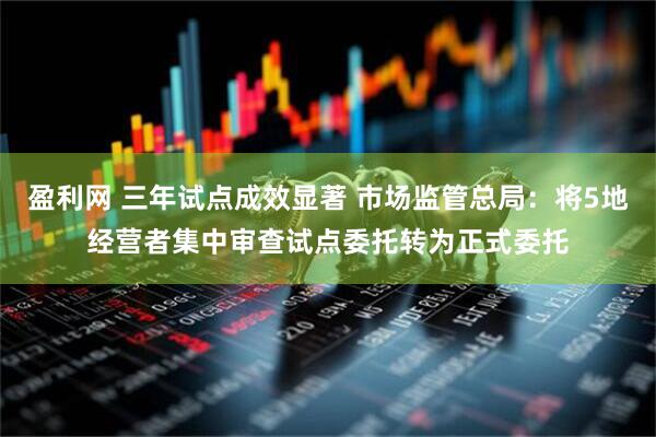 盈利网 三年试点成效显著 市场监管总局：将5地经营者集中审查试点委托转为正式委托