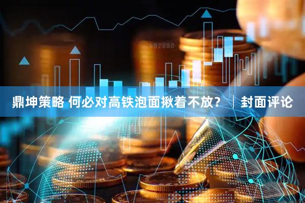 鼎坤策略 何必对高铁泡面揪着不放？│封面评论